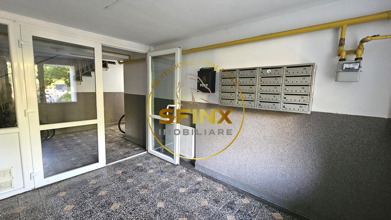 3 camere Titan/ parter bloc 4 etaje/ balcon/ centrala termica/ renovat