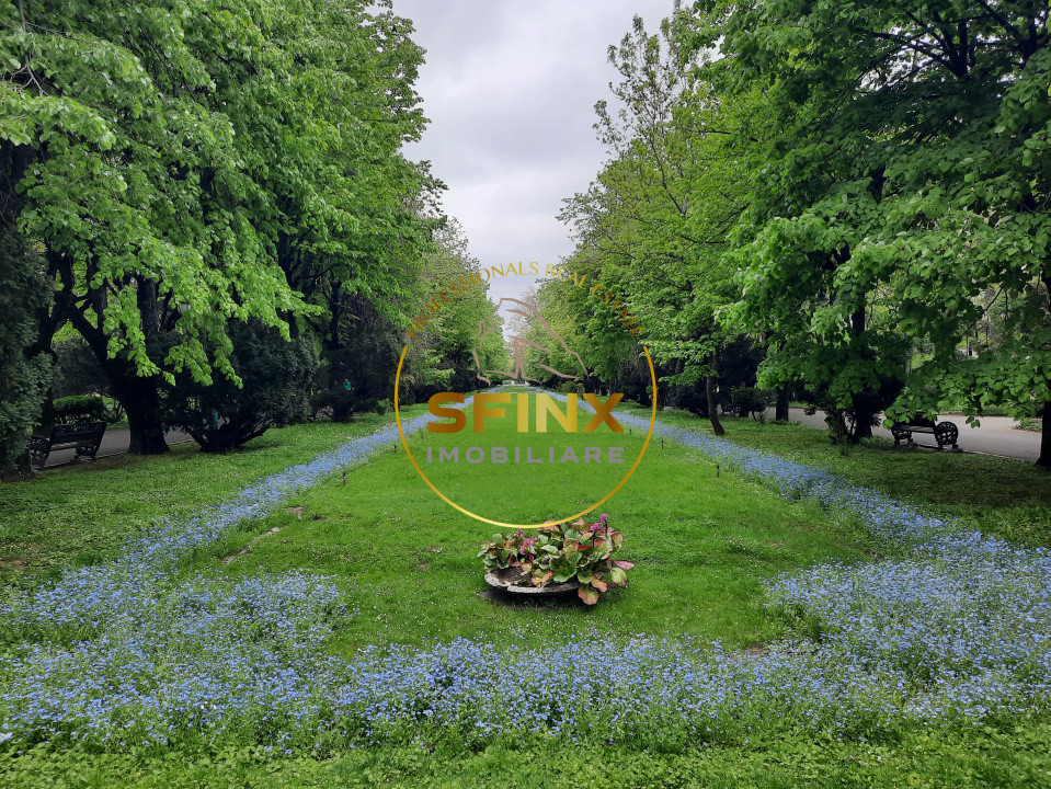 Langa Parcul Cismigiu  vanzare apartament  2 camere mansarda vila interbelica