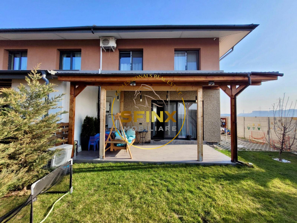 Casa tip duplex | 4 Camere Berceni | Curte individuala | Panouri fotovoltaice