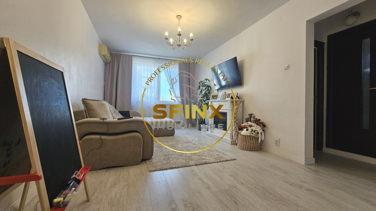 3 camere/ Mega Mall/ bloc 1981/ renovat integral/ mobilat/ gata de mutat