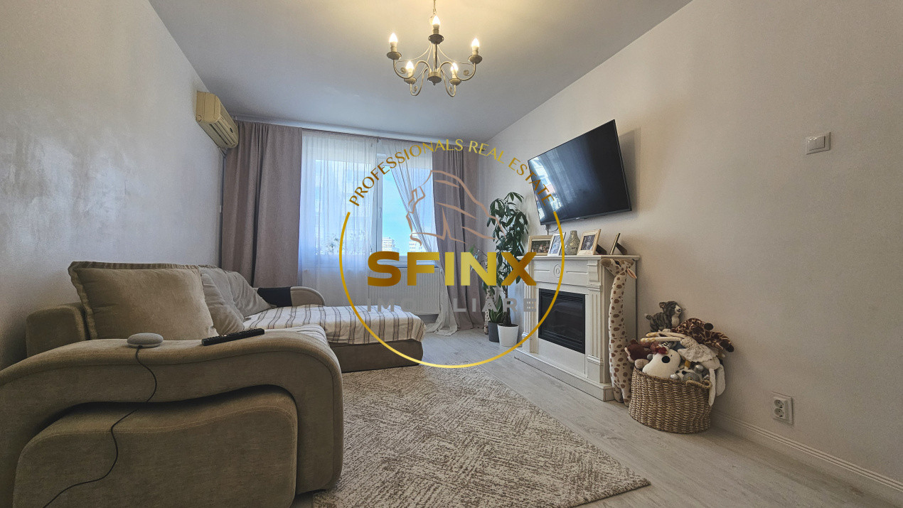 3 camere/ Mega Mall/ bloc 1981/ renovat integral/ mobilat/ gata de mutat