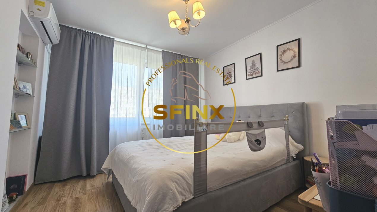 3 camere/ Mega Mall/ bloc 1981/ renovat integral/ mobilat/ gata de mutat