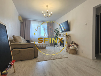 3 camere/ Mega Mall/ bloc 1981/ renovat integral/ mobilat/ gata de mutat