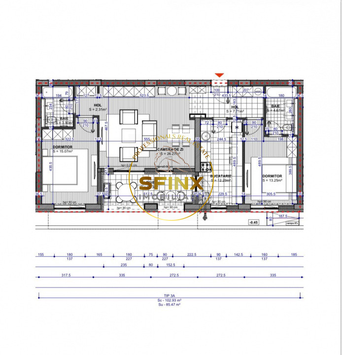 Apartament 3 camere | Finisaje premium | 2 parcări | Tunari -Pipera