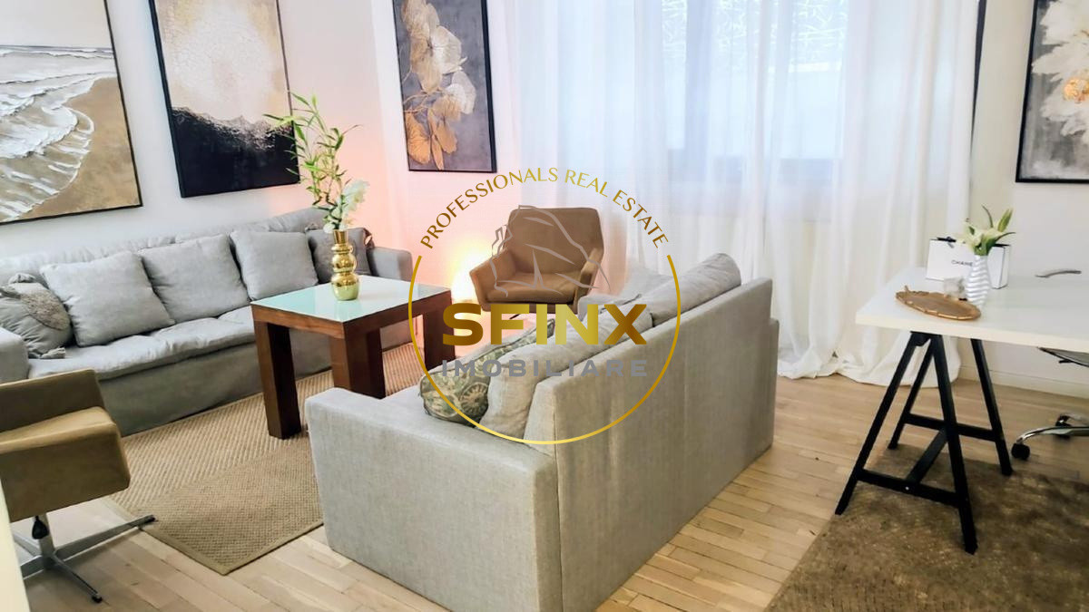 Apartament 2 camere || Herastrau || spatios || 75mp || parter 
