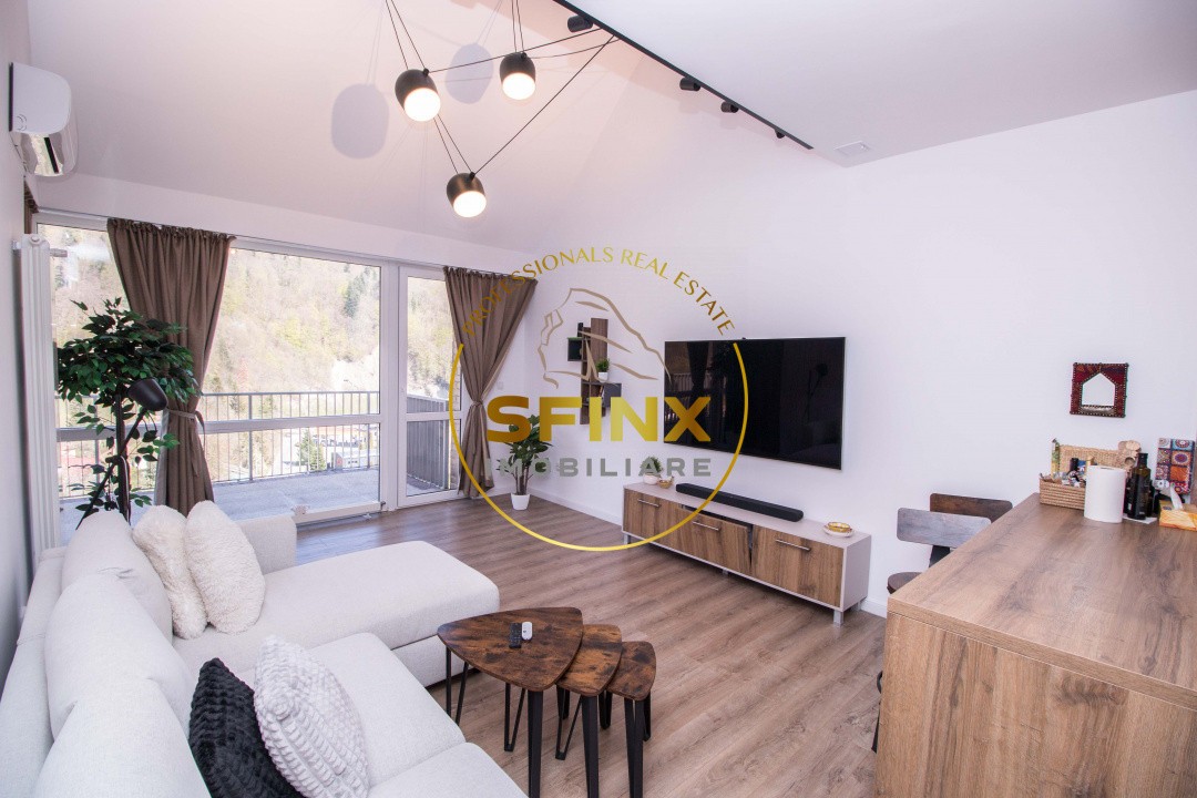 Apartament cu scara interioara + loc de parcare inclus de vanzare in Sinaia 
