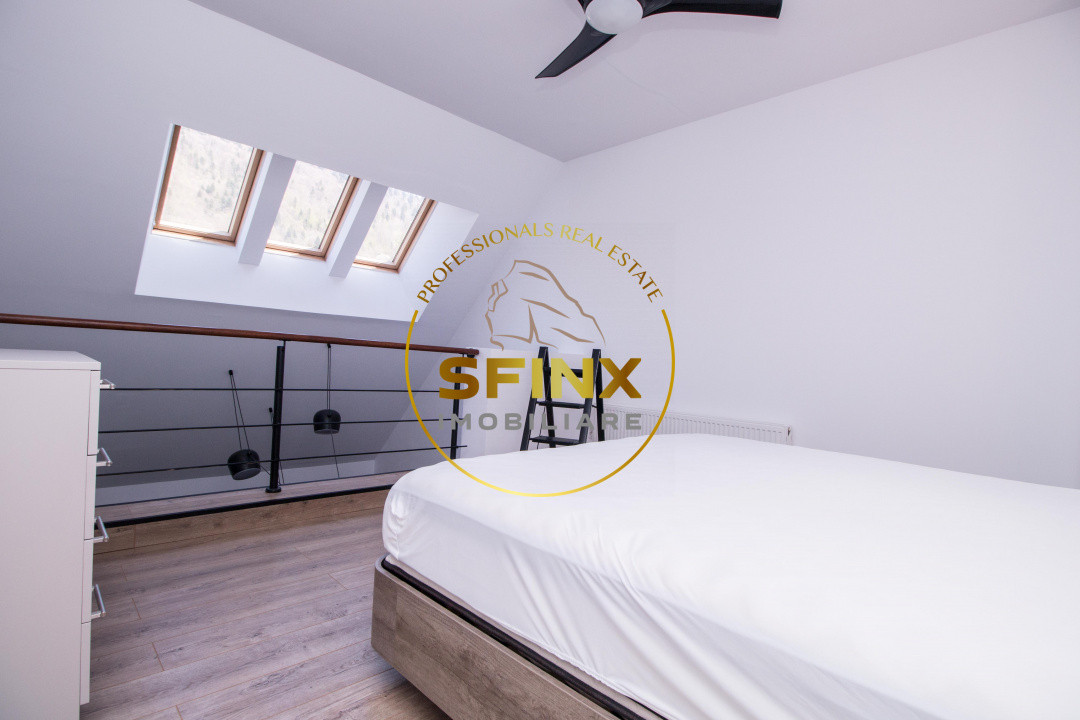 Apartament cu scara interioara + loc de parcare inclus de vanzare in Sinaia 