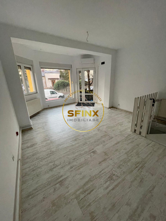 SPATIU COMERCIAL FLOREASCA { PARTER+DEMISOL 25m +25m { CENTRALA