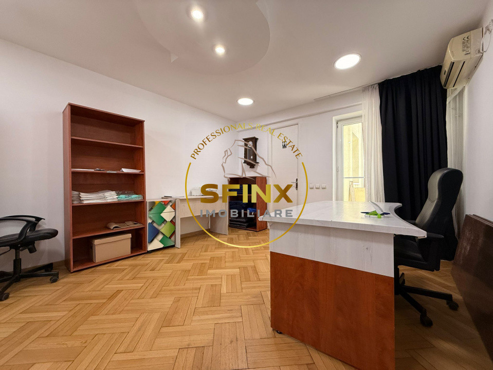 4 camere birouri – Unirii | luminos, liniștit | CT proprie | 3AC