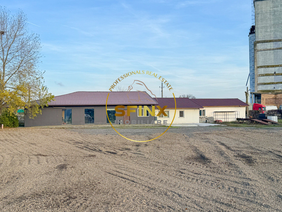 Hala depozit | 1309 mp | Birou 261mp | Bragadiru | Centura A0 | Acces TIR