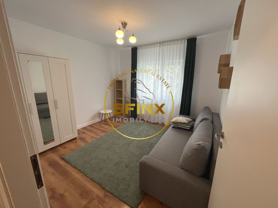 3 camere Timpuri Noi/ bloc 94/ 2 bai/ mobilat/ comision 0% 