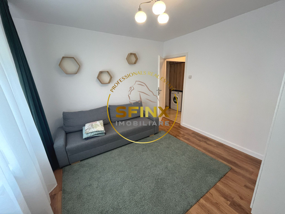 3 camere Timpuri Noi/ bloc 94/ 2 bai/ mobilat/ comision 0% 