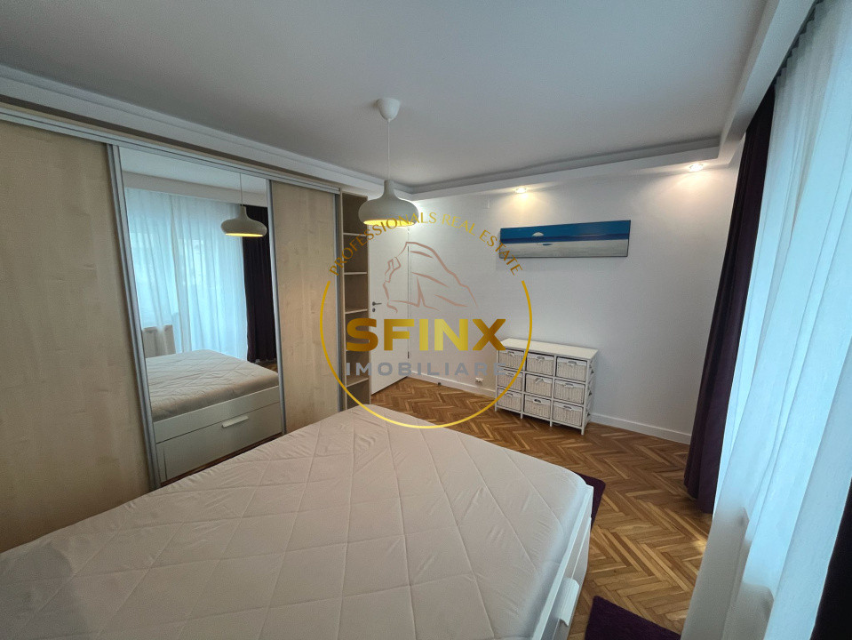 3 camere Timpuri Noi/ bloc 94/ 2 bai/ mobilat/ comision 0% 
