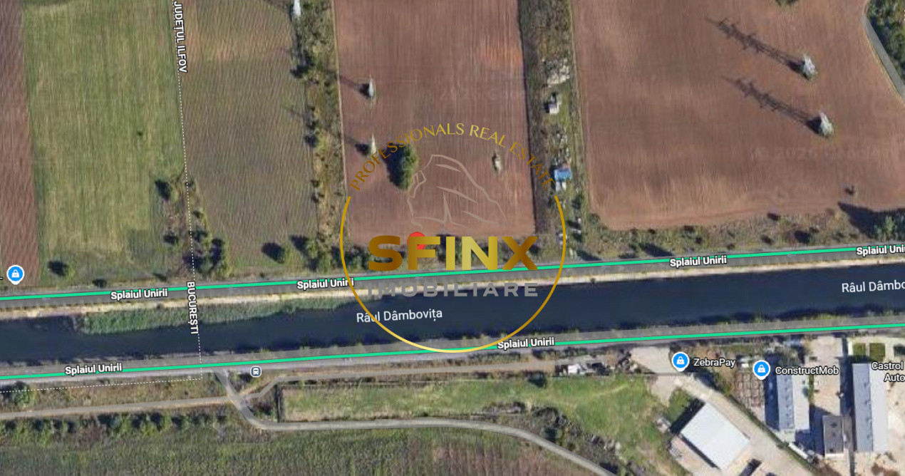 Teren Splaiul Unirii de inchiriat 1500 mp