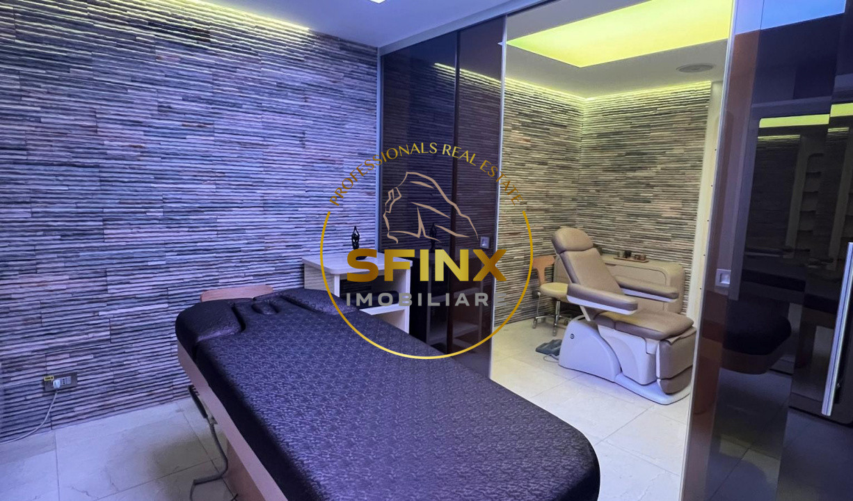 Inchiriere spatiu comercial BeautyHub utilat mobilat 