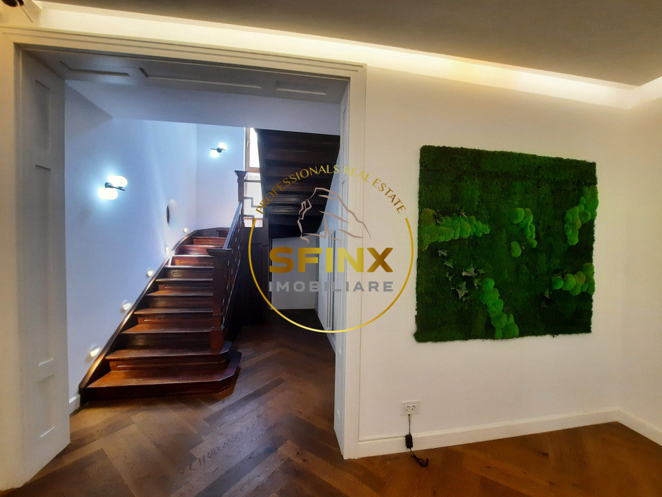 Cotroceni, inchiriere vila eleganta 11 camere, renovata, pentru birouri