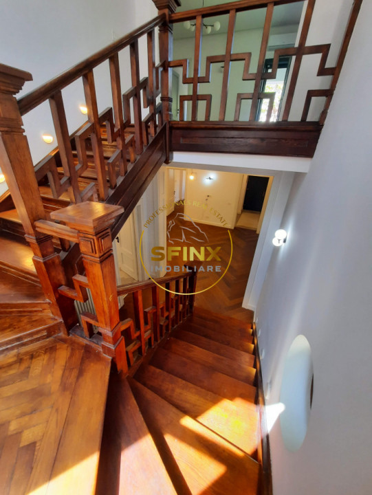 Cotroceni, inchiriere vila eleganta 11 camere, renovata, pentru birouri