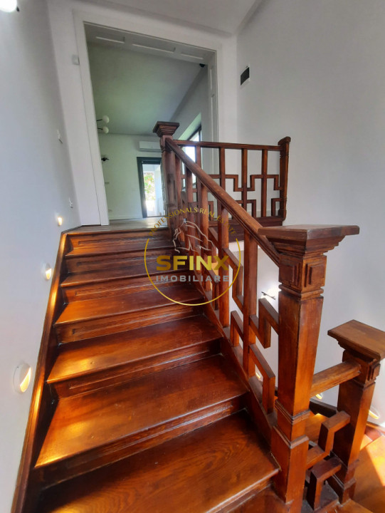 Cotroceni, inchiriere vila eleganta 11 camere, renovata, pentru birouri