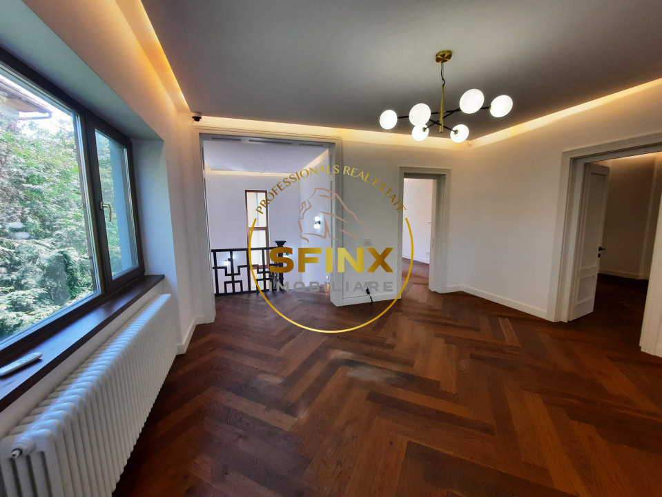 Cotroceni, inchiriere vila eleganta 11 camere, renovata, pentru birouri