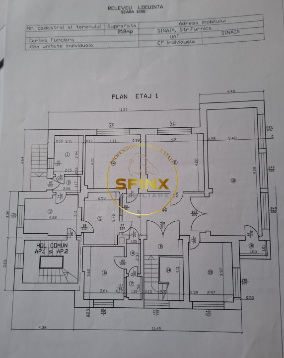 Vila interbelica somptuoasa, Sinaia. Necesita renovare, oportunitate