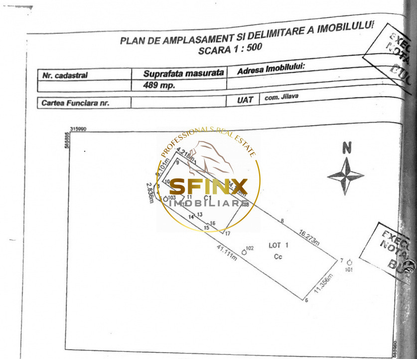Vila parter si etaj, teren 490 mp, Jilava