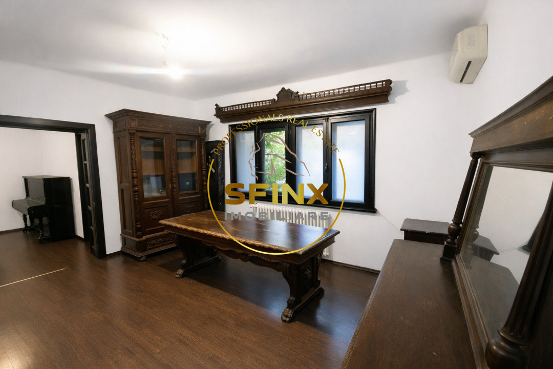 Inchiriere apartament 3 camere, parter vila, Foisorul de Foc, ideal birou avocat