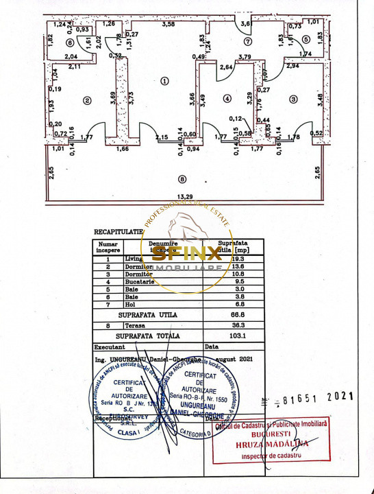 Inchiriere - 3 camere I imobil 2021 I terasa 36mp I Grozavesti - Politehnica