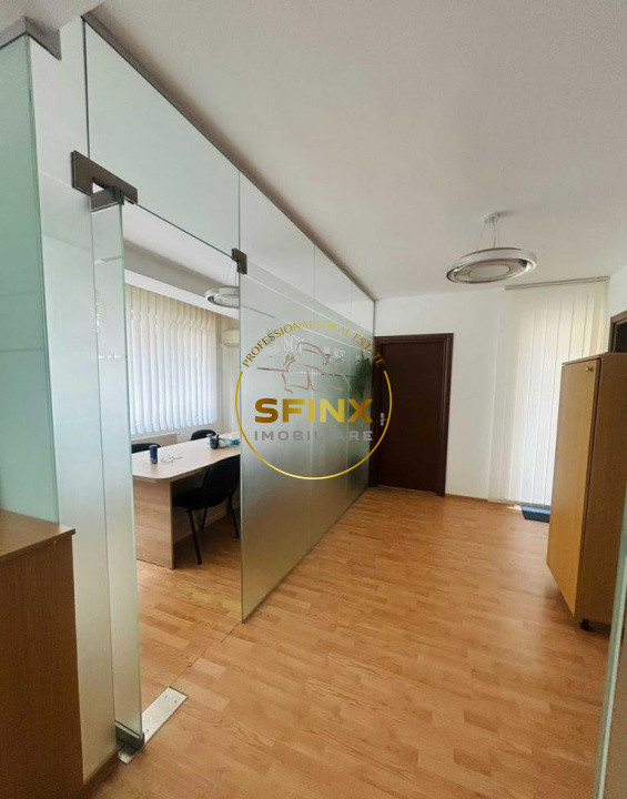 Spatiu birou Muncii/ 3 camere/ receptie/ intreg etajul 1/ semimobilat/ vila