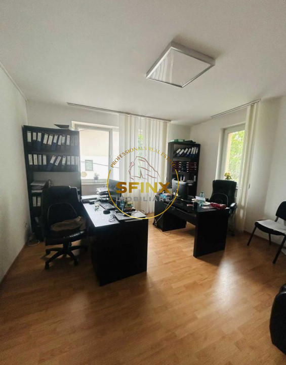Spatiu birou Muncii/ 3 camere/ receptie/ intreg etajul 1/ semimobilat/ vila