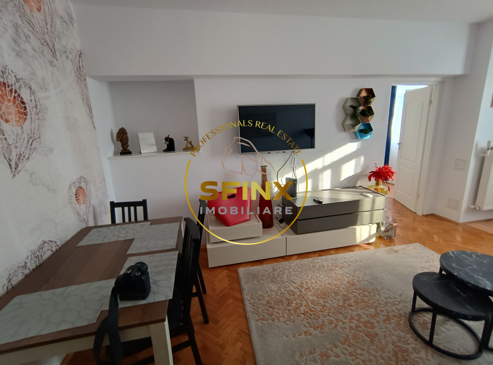 Apartament superb, format circular, doua camere, in Centrul Bucurestiului