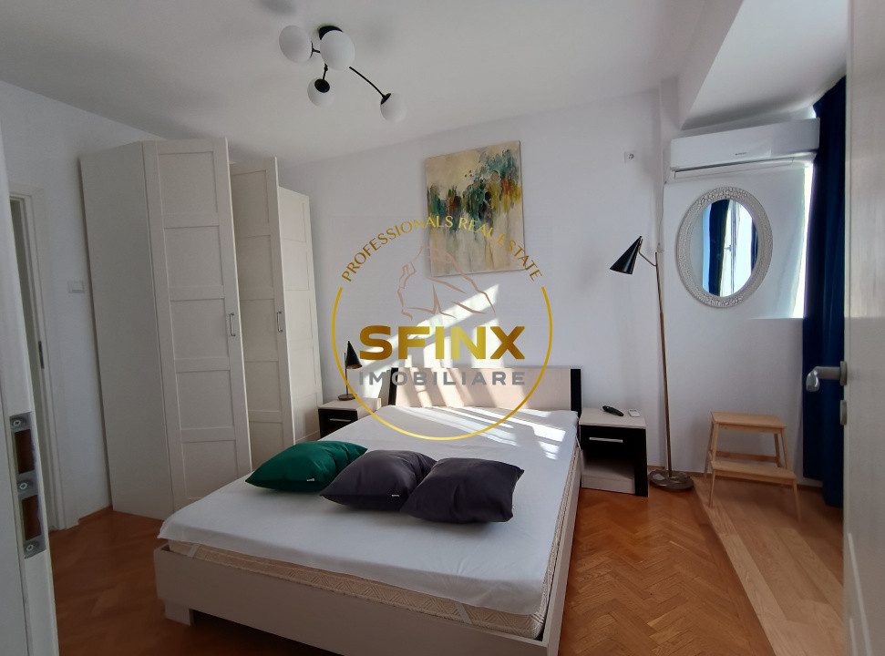 Apartament superb, format circular, doua camere, in Centrul Bucurestiului