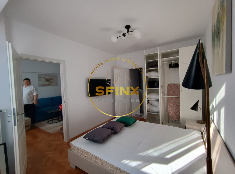 Apartament superb, format circular, doua camere, in Centrul Bucurestiului