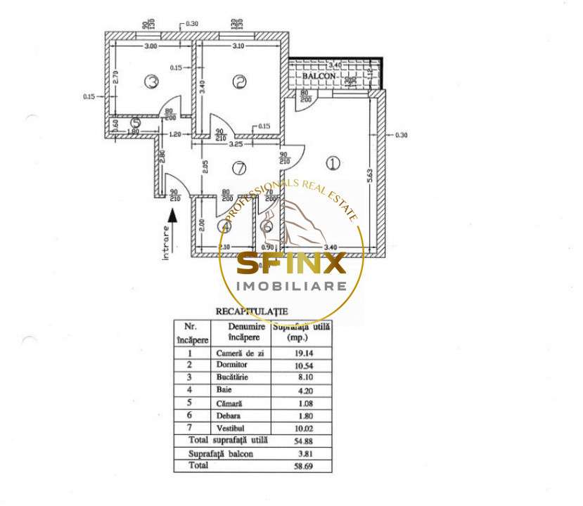 Apartament decomandat 2 camere Iancului | Centrala termica proprie 