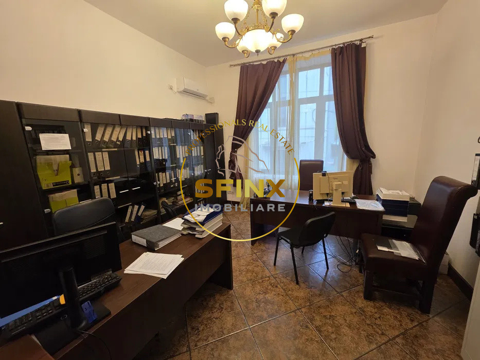Spatiu birouri | Unirii | Parter | 180mp | 5 camere | centrala proprie