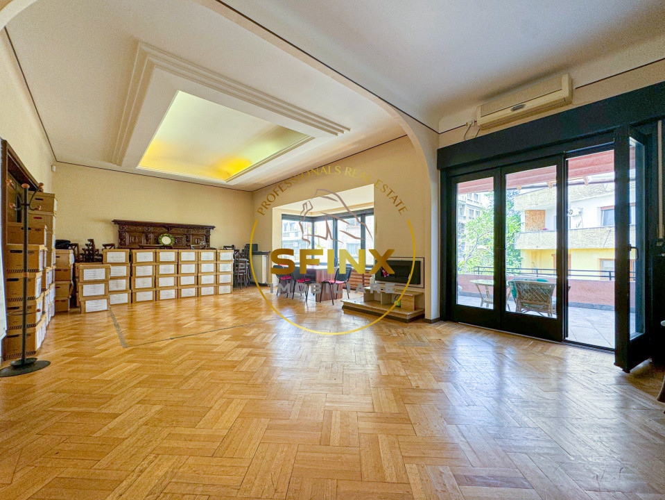 5 camere | Piata Romana | 250 mp | Terasa | Boxa demisol