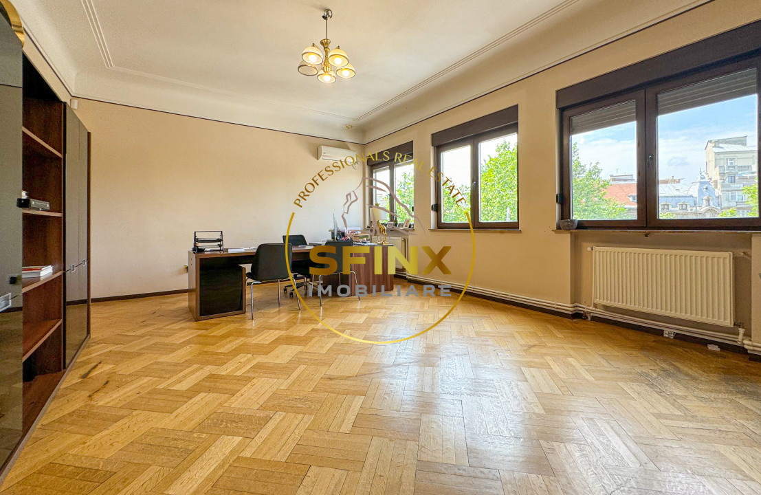 5 camere | Piata Romana | 250 mp | Terasa | Boxa demisol