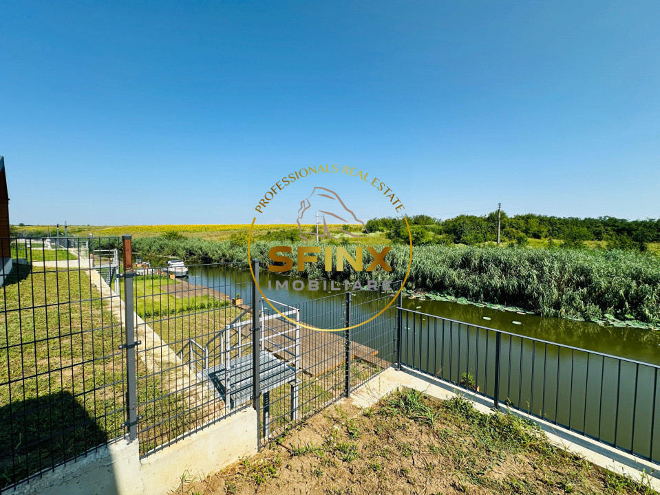 Casa noua 2025 pe malul Lacului Snagov | 454 mp teren | Ponton propriu