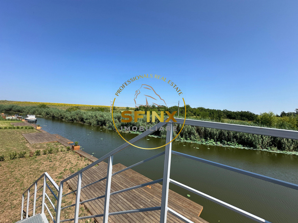 Casa noua 2025 pe malul Lacului Snagov | 454 mp teren | Ponton propriu