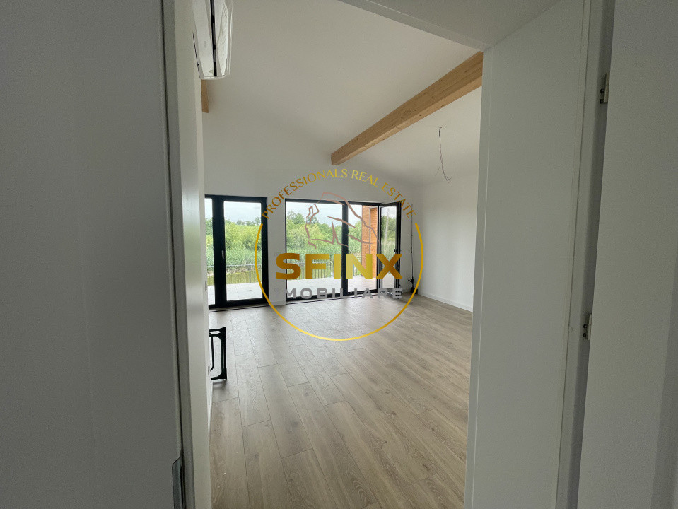 Casa noua 3 camere 2025 pe malul Lacului Snagov | 456 mp teren | Ponton propriu