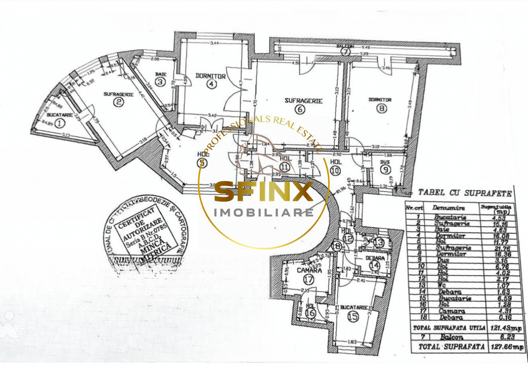 Apartament de 4 camere, superb, zona Calea Victoriei, bloc interbelic