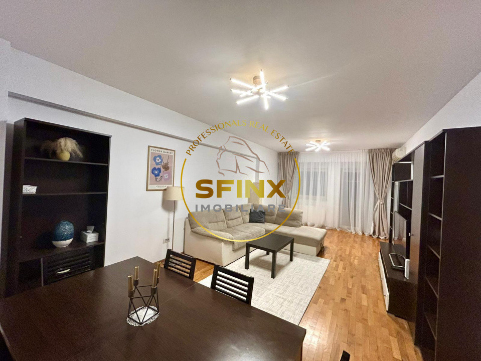 Nordului Parc Herastrau, inchiriere 2 camere 78m, pet friendly, terasa, parcare