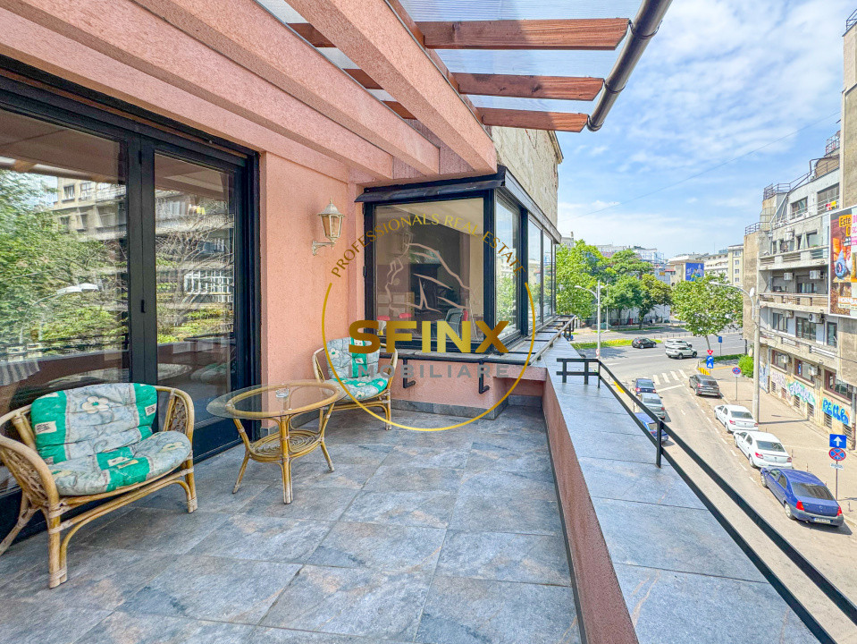 5 camere | Piata Romana | Piata Victoriei | 250 mp | Terasa 