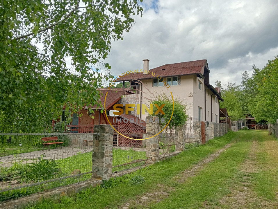 De vanzare - casa de vacanta I 5 camere I 414mp teren I Gura Teghii - Nemertea