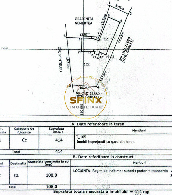 De vanzare - casa de vacanta I 5 camere I 414mp teren I Gura Teghii - Nemertea