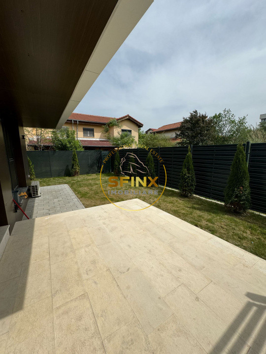 Pipera, vila noua de vanzare, 5 camere, in campus rezidential modern
