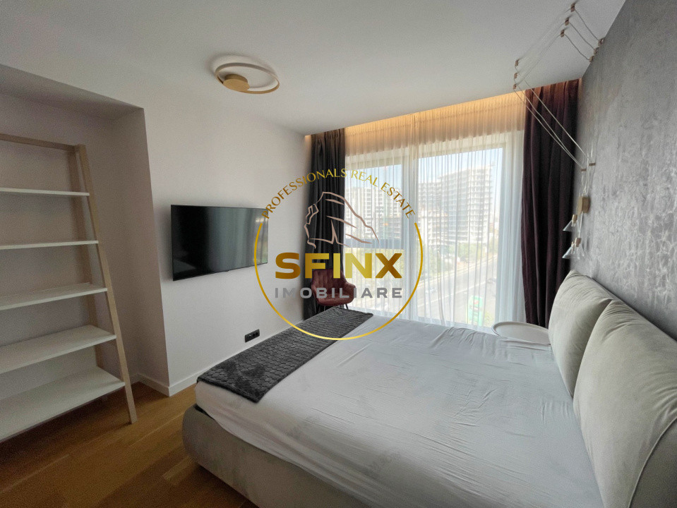 3 camere  One Tower Herastrau/ 130 mp/ terasa 12 mp/ parcare