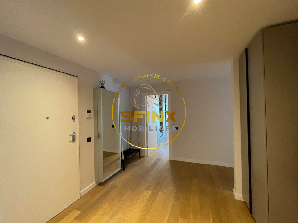 3 camere  One Tower Herastrau/ 130 mp/ terasa 12 mp/ parcare
