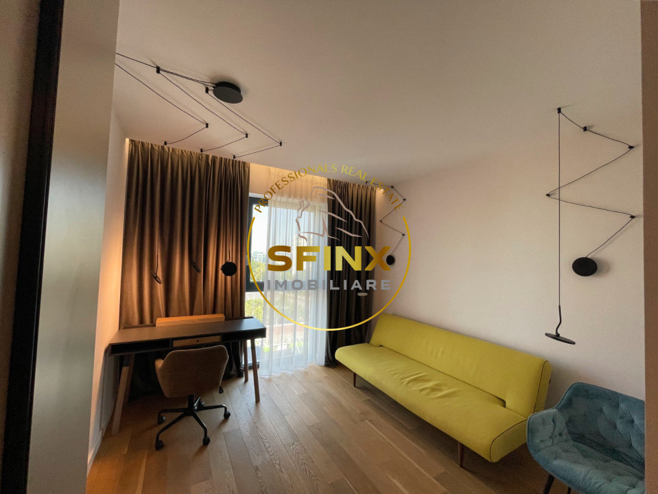 3 camere | One Tower Herastrau | 130 mp | terasa 12 mp | parcare