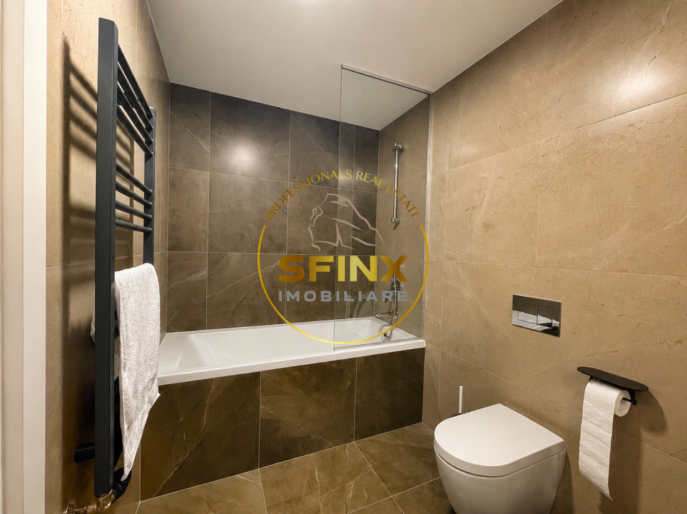 3 camere | One Tower Herastrau | 130 mp | terasa 12 mp | parcare