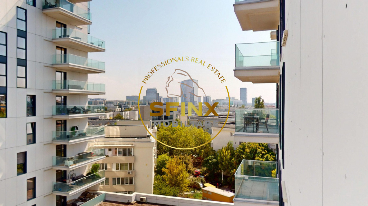 3 camere | One Tower Herastrau | 130 mp | terasa 12 mp | parcare